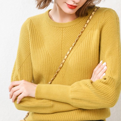 Round-neck Knitted Top