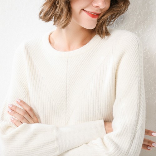 Round-neck Knitted Top