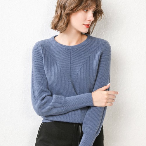 Round-neck Knitted Top