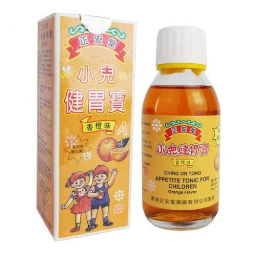 正安堂 小儿健胃宝糖浆 (香橙味) 120ml