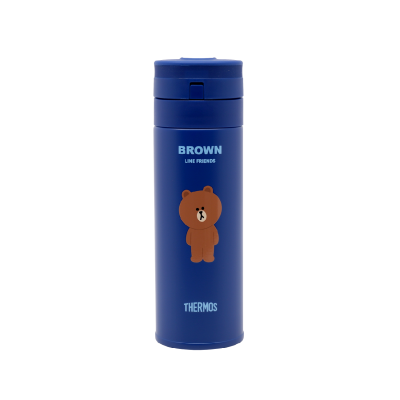 THERMOS 350毫升真空保溫瓶 (Line Friends - Brown) 超輕