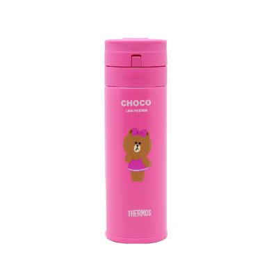 THERMOS 350毫升真空保溫瓶 (Line Friends - Choco) 超輕