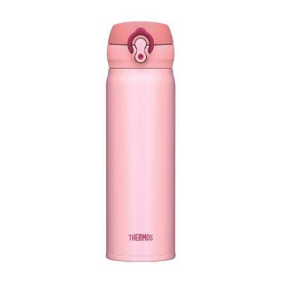 THERMOS 500毫升真空保溫瓶 (粉紅) 超輕