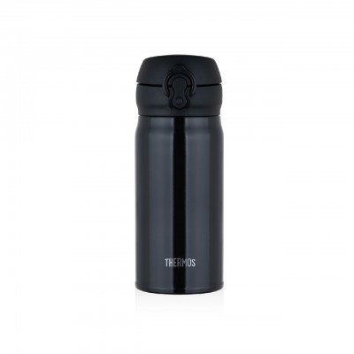 THERMOS 350毫升真空保溫瓶 (鋼琴黑色) 超輕