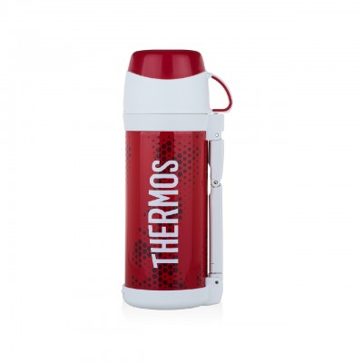 THERMOS 1公升真空保溫瓶 (經典紅)