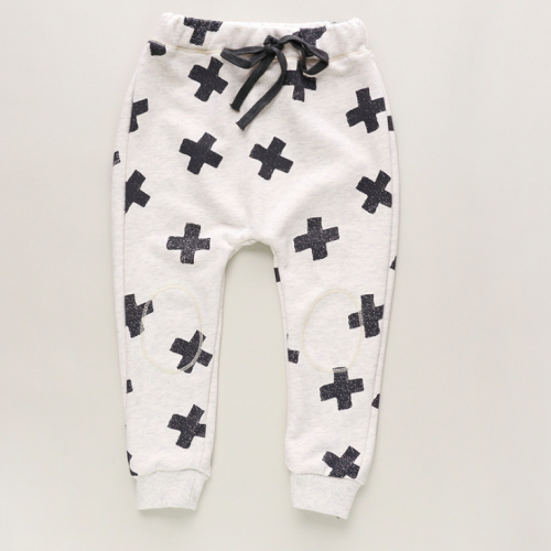 Cruciform Pattern Kids Pants