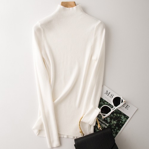 Turtle Neck Knitted Sweater