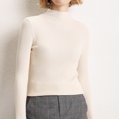 Turtle Neck Knitted Sweater