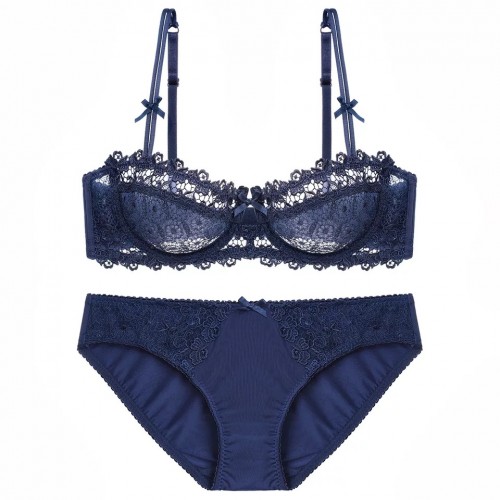 Embrace Lace Underwire Bra Set