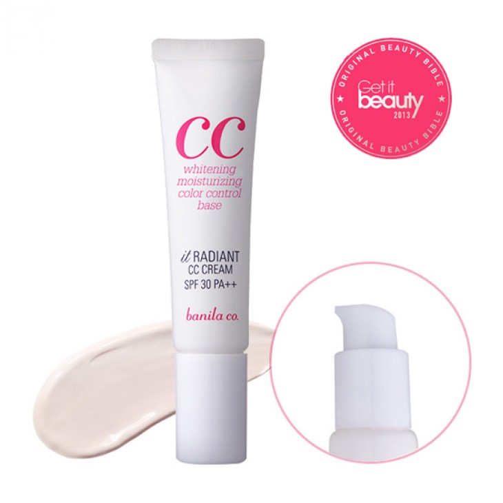 Banila Co. It Radiant CC Cream 透亮保濕調色CC霜SPF30/PA++ 30ml