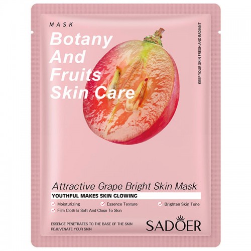 SADOER Face Sheet Mask Bundle with Facial Skin Care Sheet Masks Hydrating, Radiance Boost,Calming, Moisturizing, Balancing