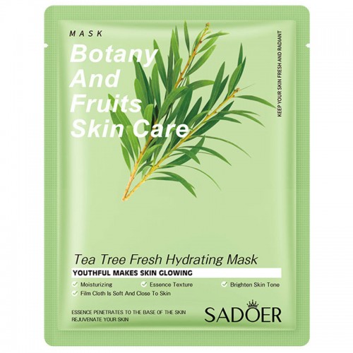 SADOER Face Sheet Mask Bundle with Facial Skin Care Sheet Masks Hydrating, Radiance Boost,Calming, Moisturizing, Balancing