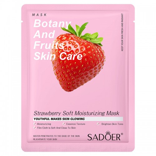 SADOER Face Sheet Mask Bundle with Facial Skin Care Sheet Masks Hydrating, Radiance Boost,Calming, Moisturizing, Balancing