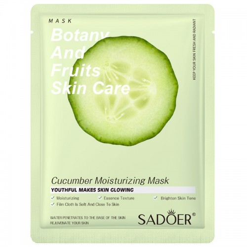 SADOER Face Sheet Mask Bundle with Facial Skin Care Sheet Masks Hydrating, Radiance Boost,Calming, Moisturizing, Balancing