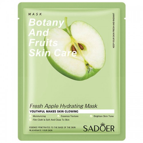 SADOER Face Sheet Mask Bundle with Facial Skin Care Sheet Masks Hydrating, Radiance Boost,Calming, Moisturizing, Balancing