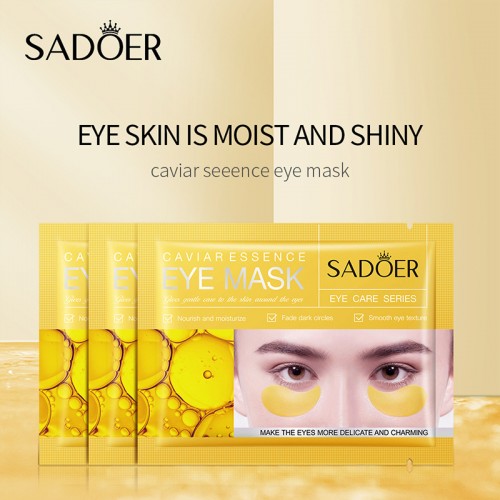 SADOER Caviar Essence Eye Mask Moisturizing Anti Wrinkle Eye Care