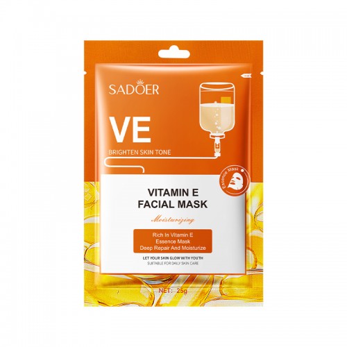 SADOER HA Mask Hyaluronic Acid Facial Mask Hydrating Calm Moisturizing