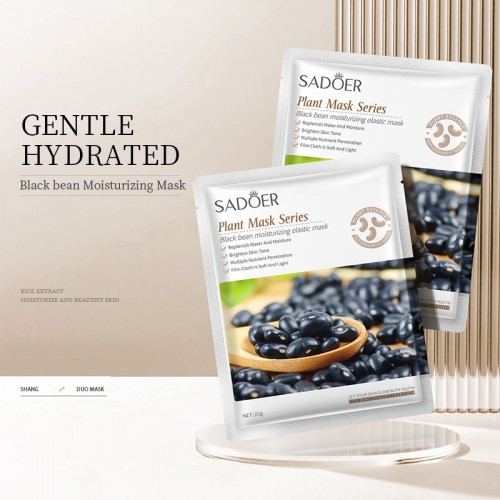 SADOER Black Bean Moisturizing Elastic Mask