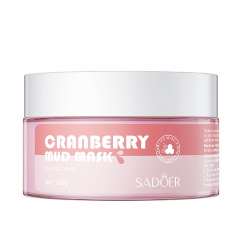 SADOER Cranberry Mud Mask Clear Pores 100g