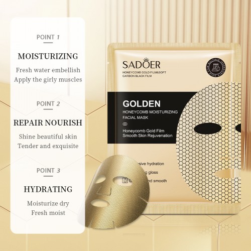 SADOER Golden Honeycomb Mask Firming Hydrating Moisturizing