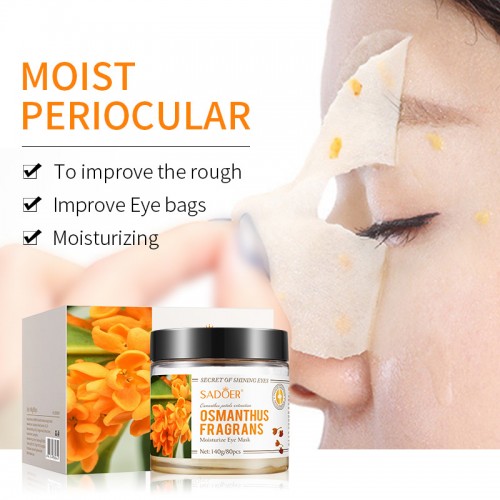 SADOER Osmanthus Eye Mask Moisturizing Anti-wrinkles Anti-dark circles 80pcs/box