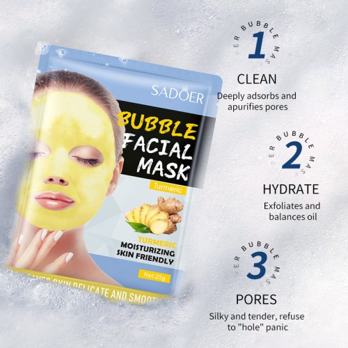 SADOER Bubble Facial Mask Moisturizing