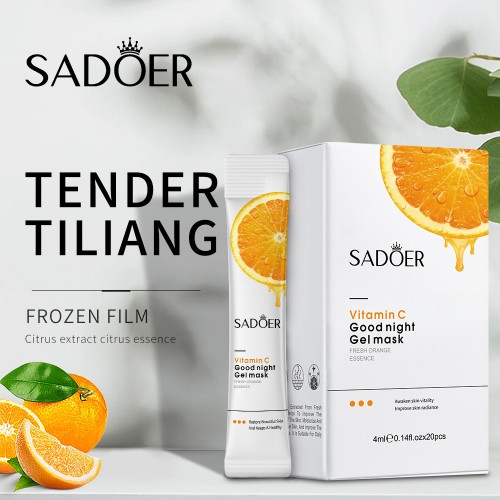 SADOER Vitamin C Good Night Gel Mask 20packs/box