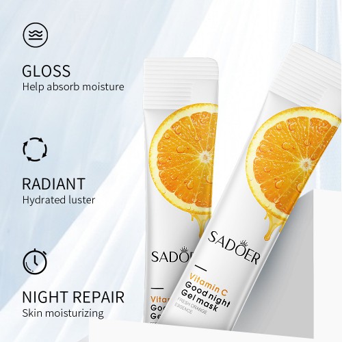 SADOER Vitamin C Good Night Gel Mask 20packs/box