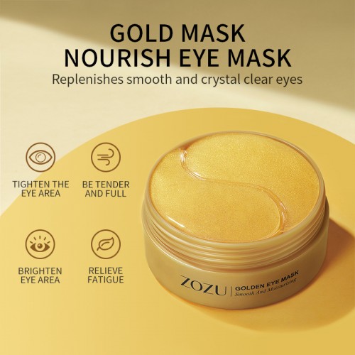 ZOZU Golden Eye Mask Anti-wrinkle Dark Circle Remover 60pcs/box