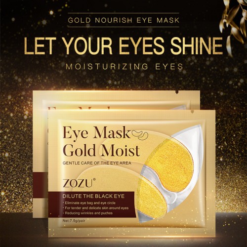 ZOZU Gold Nourish Eye Mask 25g Dark Circle Remover Firming Anti-wrinkle