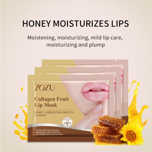 ZOZU Collagen Fruit Lip Mask 1pc/pack