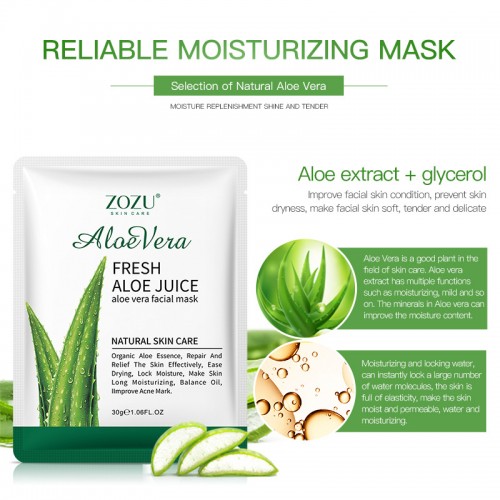 ZOZU Herb Mask 30g Hydrating Anti-wrinkle Brightening