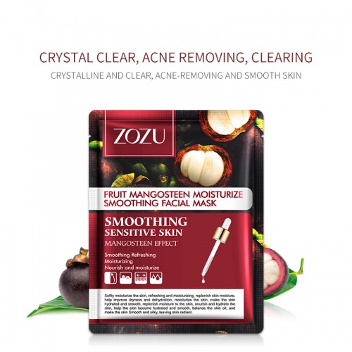 ZOZU Fruit Essence Facial Mask 25g Brightening Hydrating Rejuvenation