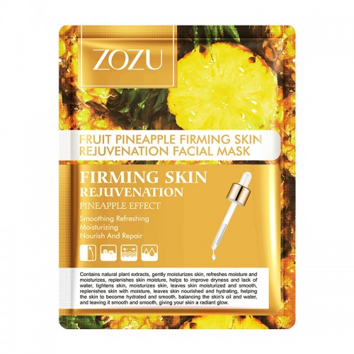 ZOZU Fruit Essence Facial Mask 25g Brightening Hydrating Rejuvenation