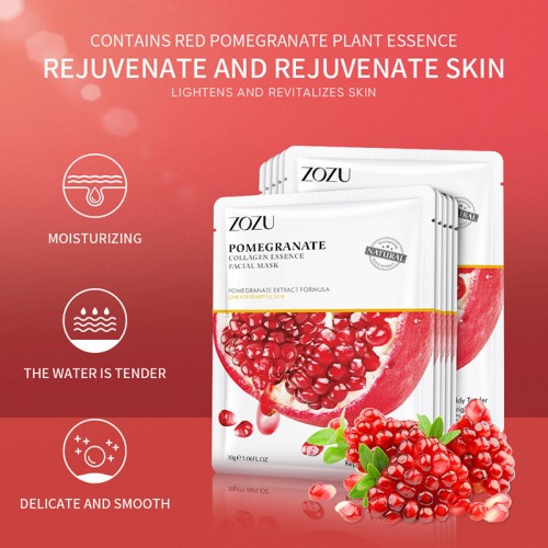 ZOZU Fruit Collagen Essence Mask 30g Hydrating Rejuvenation