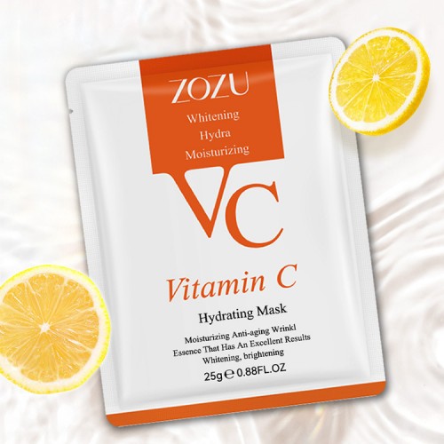 ZOZU Vitamin C Face Mask Hydrating Moisturizing Brightening 25g