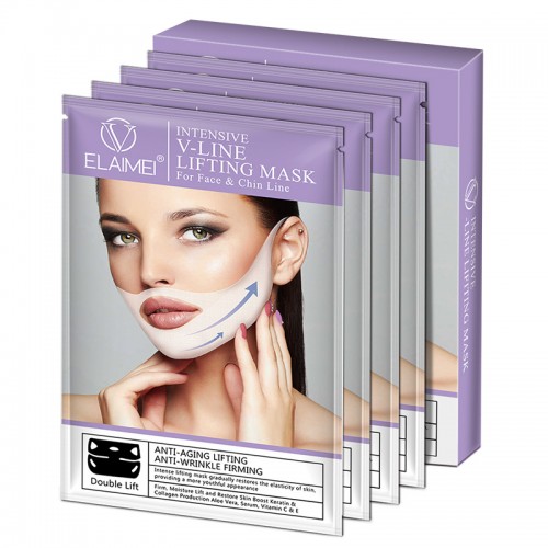 ELAIMEI Intensive V-line Lifting Mask Anti-aging Lifting Anti-wrinkle Firming 4pcs/box