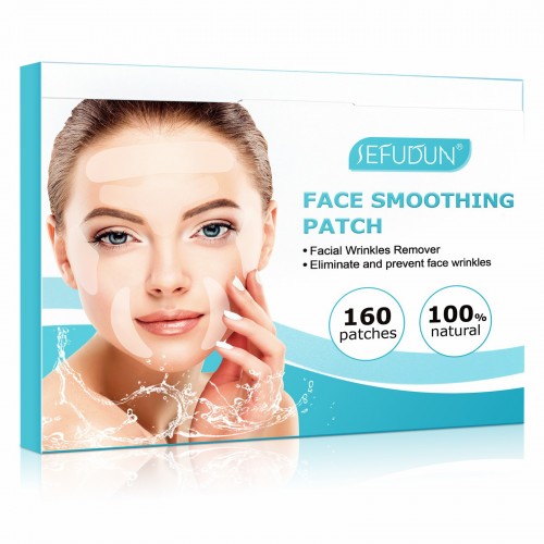 SEFUDUN Face Smoothing Patch Anti-wrinkle Firming 10packs/box 