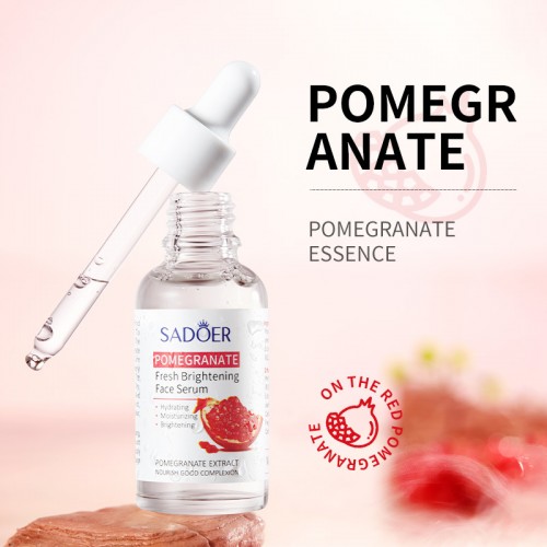 SADOER Pomegranate Brightening Face Serum 30ml Hydrating