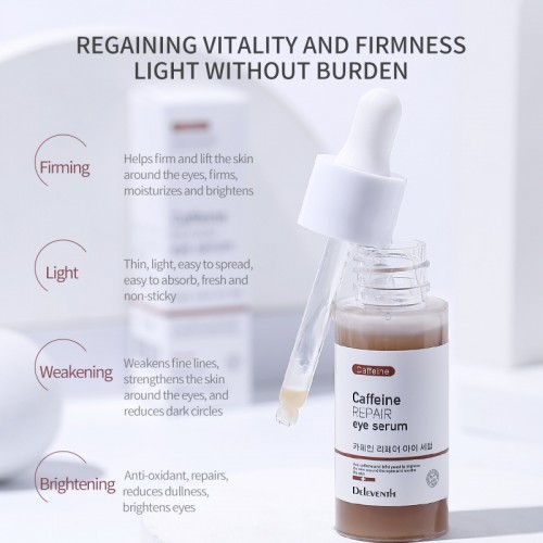 DEleventh Caffeine Repair Eye Serum 30ml Removing Dark Circle Anti-wrinkle