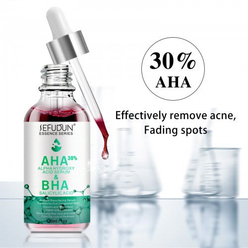 SEFUDUN Alpha Hydroxy Acid Serum 30ml Cleaning Pores Improving Acne Brightening