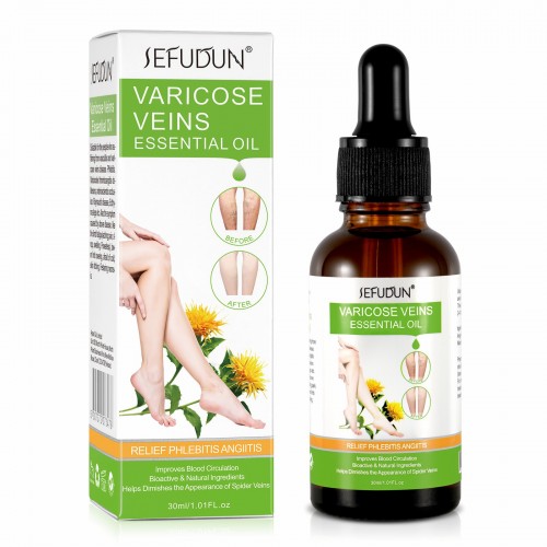 SEFUDUN Varicose Veins Essential Oil 30ml Improving Blood Circulation