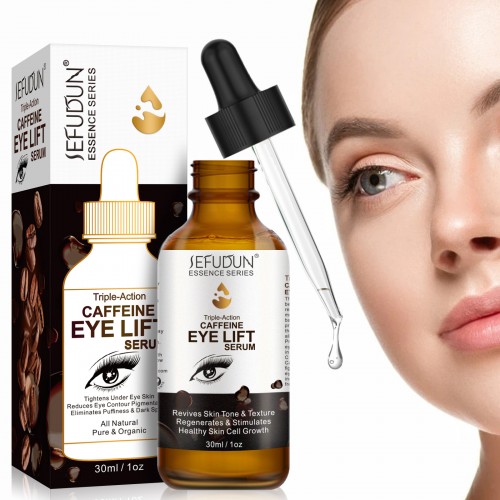 SEFUDUN Triple-Action Caffeine Eye Lift Serum 30ml Removing Dark Circles Anti-wrinkle