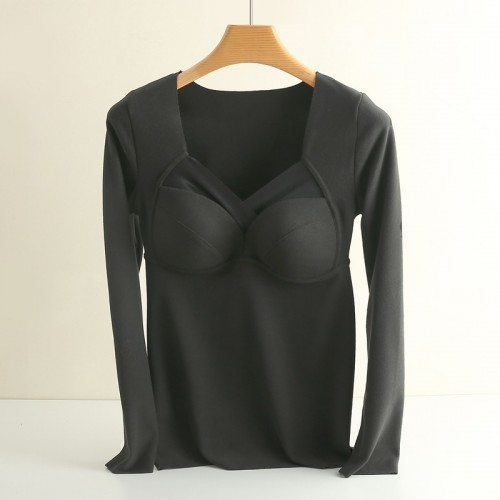 Thick & Warm Comfortable Thermal Tank Top With Bra