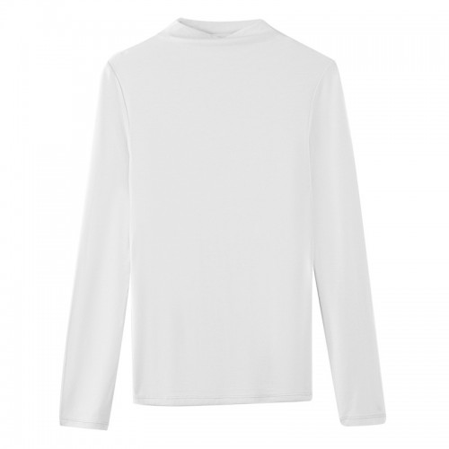 Turtleneck Slim High Stretch Long Sleeves Top