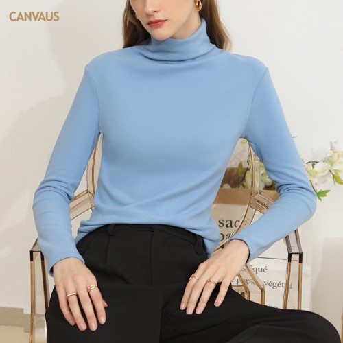 Turtleneck Long Sleeves Thermal Top