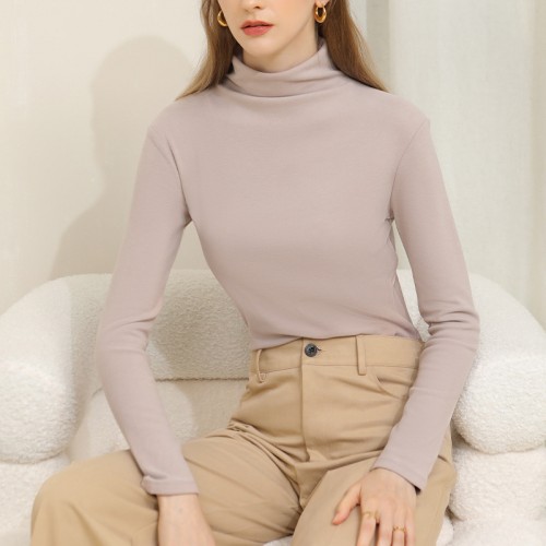 Turtleneck Long Sleeves Thermal Top