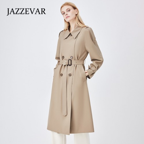 Double Breast Belted Trench Coat