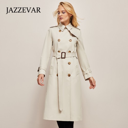 Double Breast Belted Trench Coat