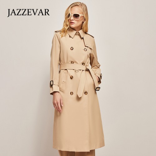 Double Breast Belted Trench Coat